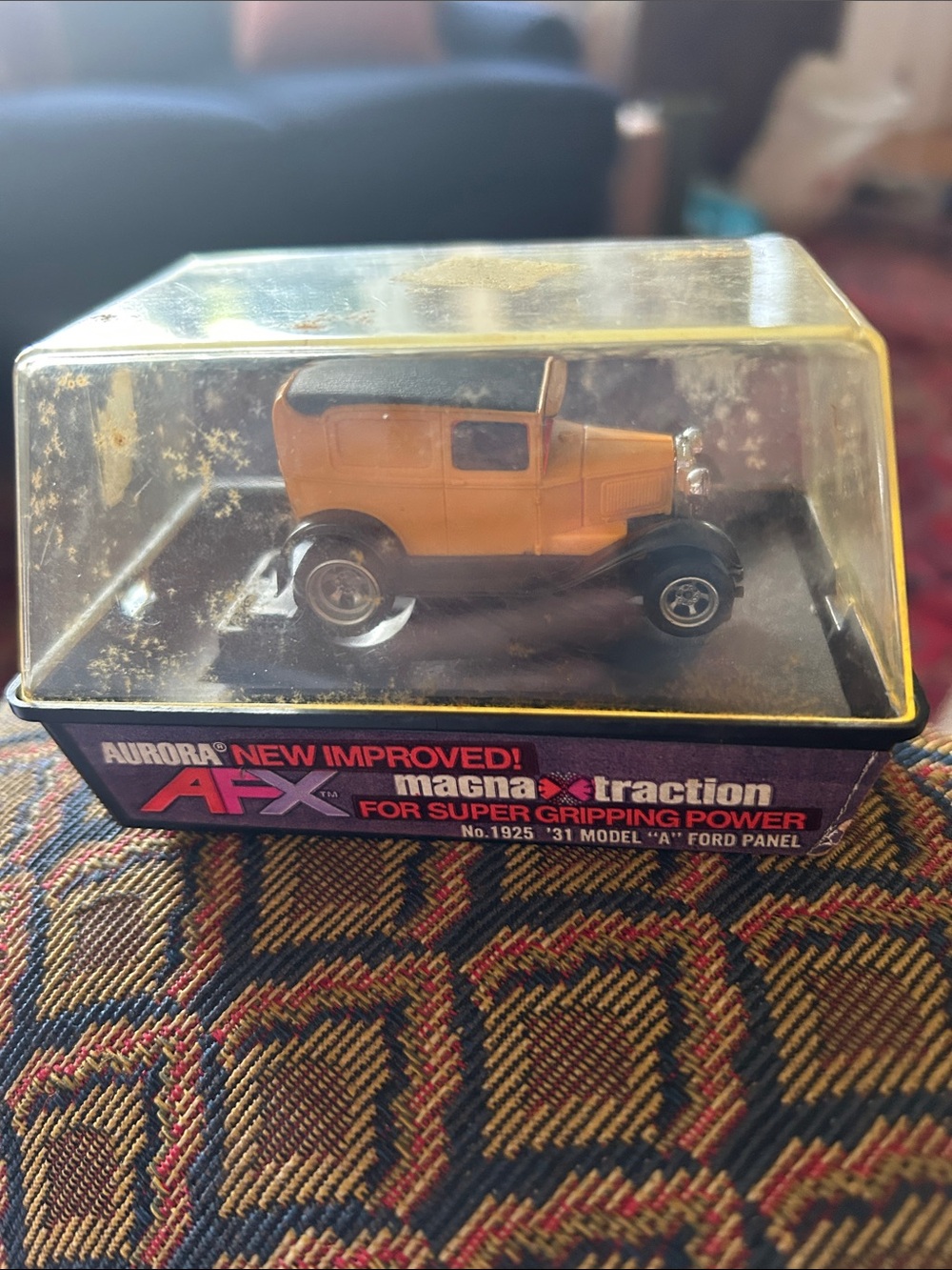 AFX 1931 Ford Panel Toy Car - Yellow